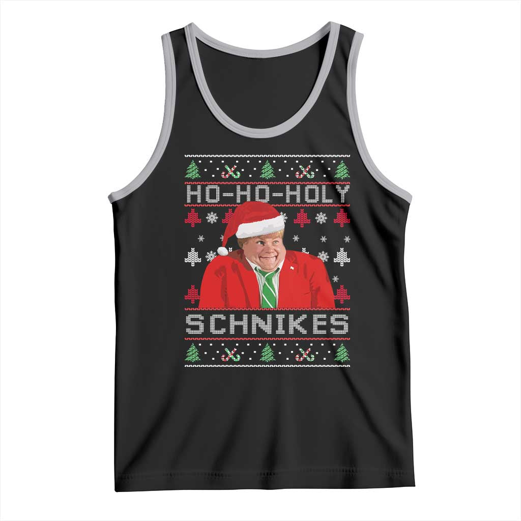 Funny Ugly Christmas Tank Top Chris Holy Schnikes Farley - Wonder Print Shop