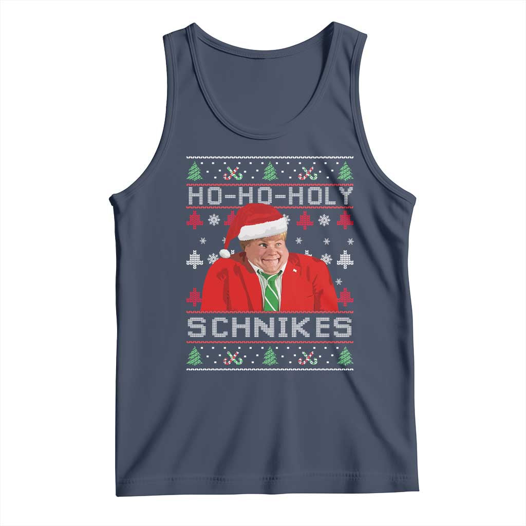 Funny Ugly Christmas Tank Top Chris Holy Schnikes Farley - Wonder Print Shop