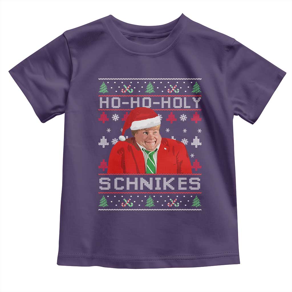 Funny Ugly Christmas Toddler T Shirt Chris Holy Schnikes Farley - Wonder Print Shop
