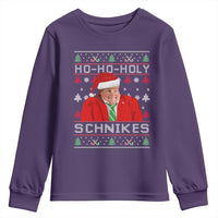 Funny Ugly Christmas Youth Sweatshirt Chris Holy Schnikes Farley - Wonder Print Shop