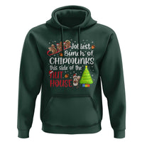 Funny Christmas Hoodie Jolliest Bunch Of Chipmunks This Side Of The Nut House - Wonder Print Shop