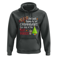 Funny Christmas Hoodie Jolliest Bunch Of Chipmunks This Side Of The Nut House - Wonder Print Shop