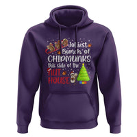 Funny Christmas Hoodie Jolliest Bunch Of Chipmunks This Side Of The Nut House - Wonder Print Shop