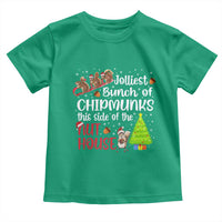 Funny Christmas Toddler T Shirt Jolliest Bunch Of Chipmunks This Side Of The Nut House - Wonder Print Shop