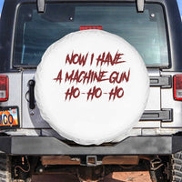 Now I Have A Machine Gun Spare Tire Cover Funny Retro 90s Movie Jumper - Wonder Print Shop