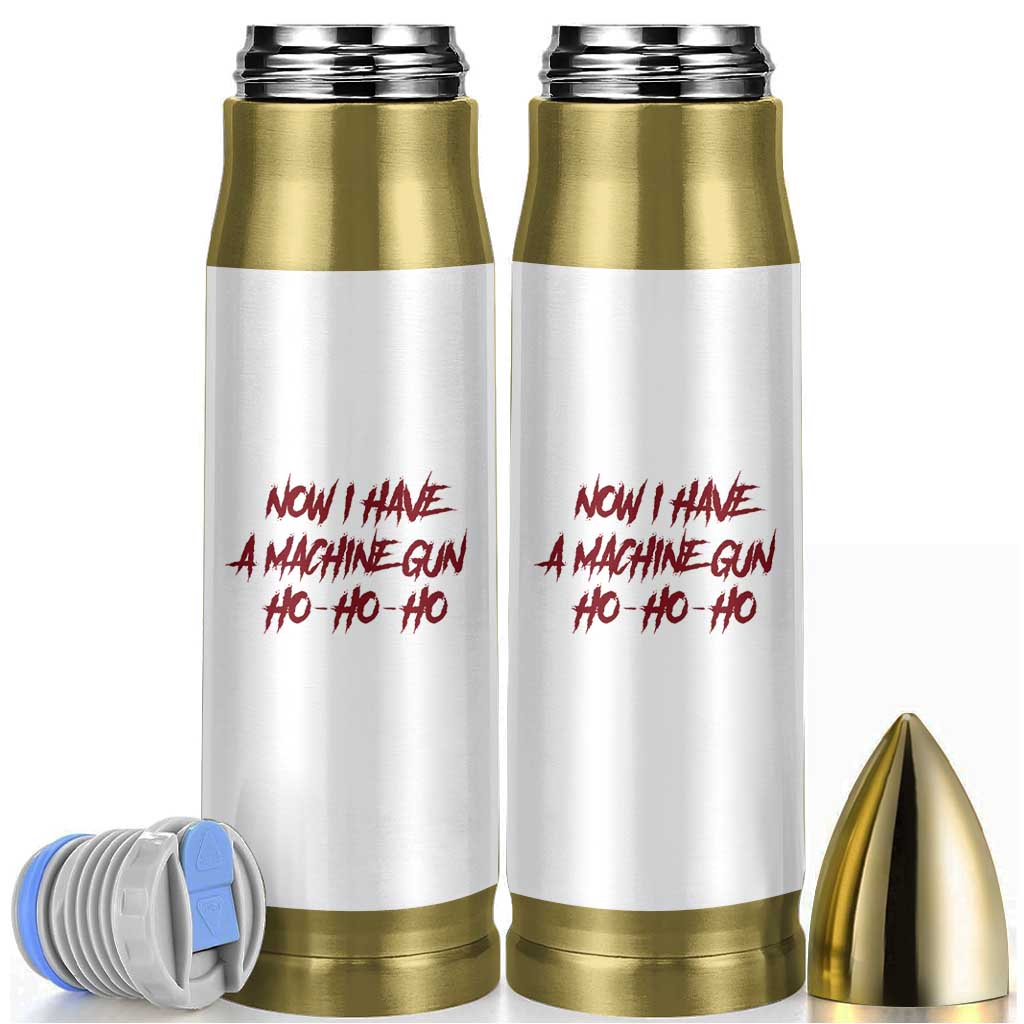 Now I Have A Machine Gun Bullet Tumbler Funny Retro 90s Movie Jumper - Wonder Print Shop