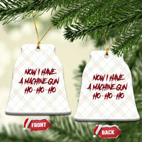 Now I Have A Machine Gun Ceramic Ornament Funny Retro 90s Movie Jumper - Wonder Print Shop