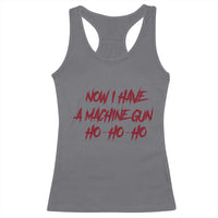 Now I Have A Machine Gun Racerback Tank Top Funny Retro 90s Movie Jumper - Wonder Print Shop