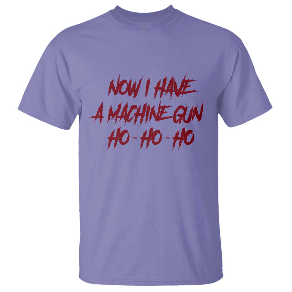 Now I Have A Machine Gun T Shirt Funny Retro 90s Movie Jumper - Wonder Print Shop