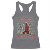Now I Have A Machine Gun Racerback Tank Top Nakatomi Plaza Christmas Party 1988 Ugly Xmas Gift - Wonder Print Shop