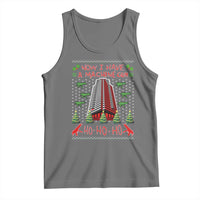 Now I Have A Machine Gun Tank Top Nakatomi Plaza Christmas Party 1988 Ugly Xmas Gift - Wonder Print Shop