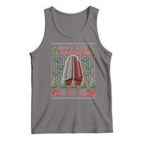 Now I Have A Machine Gun Tank Top Nakatomi Plaza Christmas Party 1988 Ugly Xmas Gift - Wonder Print Shop