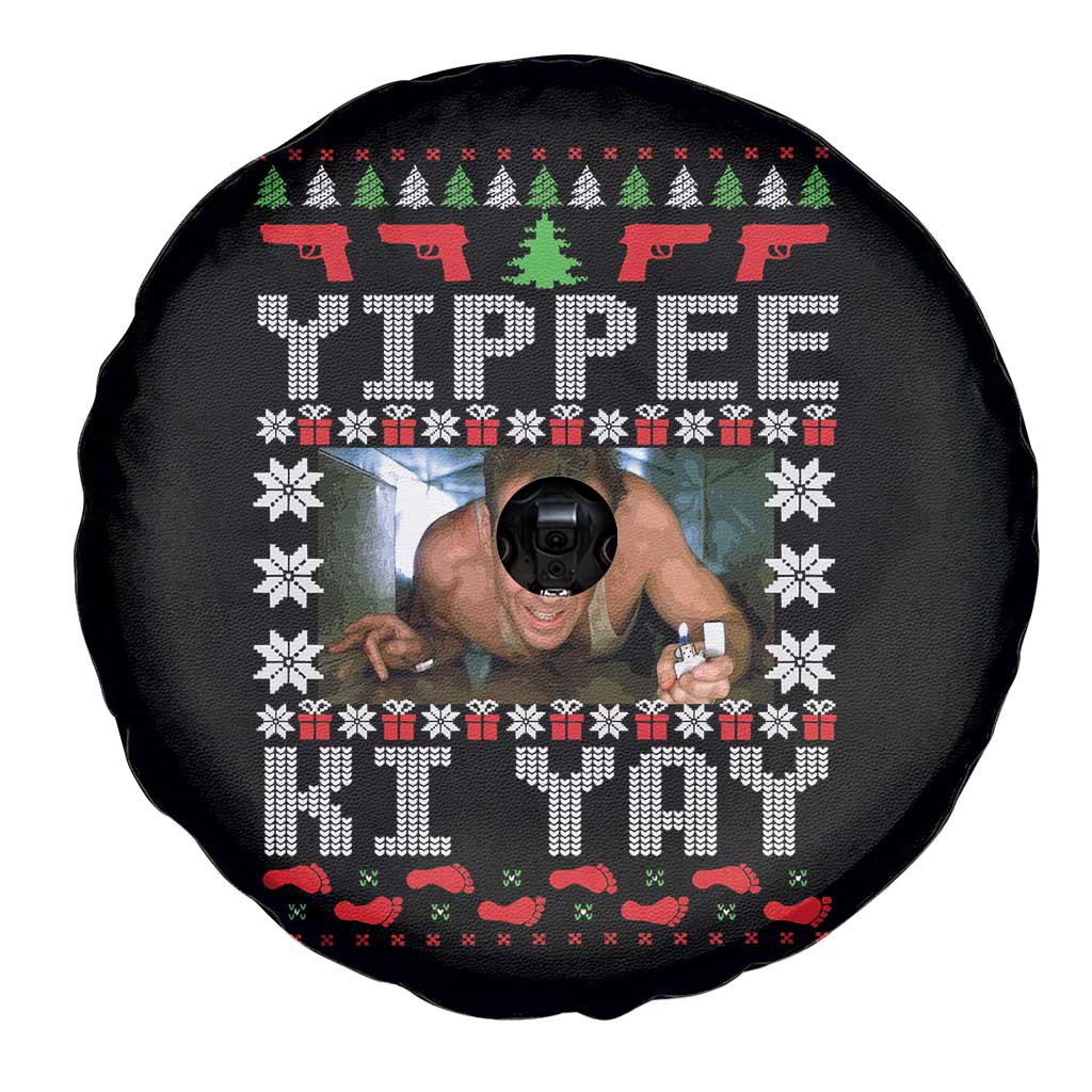Yippee Ki Yay Spare Tire Cover Funny 80's Movie Xmas Gift Ugly Christmas - Wonder Print Shop