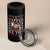 Yippee Ki Yay 4 in 1 Can Cooler Tumbler Funny 80's Movie Xmas Gift Ugly Christmas - Wonder Print Shop