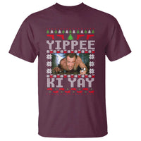 Yippee Ki Yay T Shirt Funny 80's Movie Xmas Gift Ugly Christmas - Wonder Print Shop