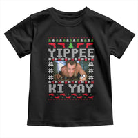 Yippee Ki Yay Toddler T Shirt Funny 80's Movie Xmas Gift Ugly Christmas - Wonder Print Shop