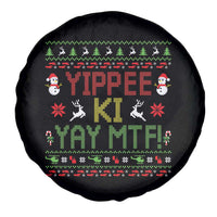 Yippee Ki Yay Spare Tire Cover 80's Movie Xmas Gift Ugly Christmas - Wonder Print Shop