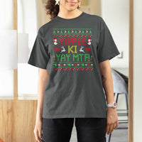 Yippee Ki Yay T Shirt For Women 80's Movie Xmas Gift Ugly Christmas - Wonder Print Shop