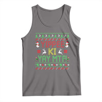 Yippee Ki Yay Tank Top 80's Movie Xmas Gift Ugly Christmas - Wonder Print Shop