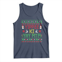 Yippee Ki Yay Tank Top 80's Movie Xmas Gift Ugly Christmas - Wonder Print Shop