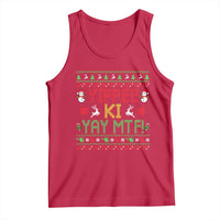 Yippee Ki Yay Tank Top 80's Movie Xmas Gift Ugly Christmas - Wonder Print Shop