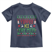 Yippee Ki Yay Toddler T Shirt 80's Movie Xmas Gift Ugly Christmas - Wonder Print Shop