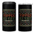 Yippee Ki Yay 4 in 1 Can Cooler Tumbler Retro 80's Movie Xmas Gift Ugly Christmas - Wonder Print Shop