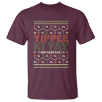 Yippee Ki Yay T Shirt Retro 80's Movie Xmas Gift Ugly Christmas - Wonder Print Shop