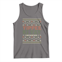 Yippee Ki Yay Tank Top Retro 80's Movie Xmas Gift Ugly Christmas - Wonder Print Shop