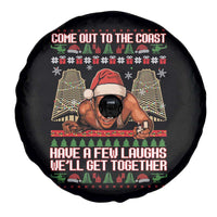 Nakatomi Plaza Party 1988 Spare Tire Cover Come Out To The Coast Mcclane Ugly Xmas - Wonder Print Shop
