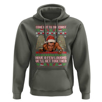 Nakatomi Plaza Party 1988 Hoodie Come Out To The Coast Mcclane Ugly Xmas - Wonder Print Shop