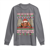 Nakatomi Plaza Party 1988 Long Sleeve Shirt Come Out To The Coast Mcclane Ugly Xmas - Wonder Print Shop