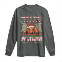 Nakatomi Plaza Party 1988 Long Sleeve Shirt Come Out To The Coast Mcclane Ugly Xmas - Wonder Print Shop