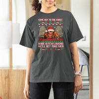 Nakatomi Plaza Party 1988 T Shirt For Women Come Out To The Coast Mcclane Ugly Xmas - Wonder Print Shop