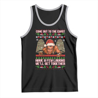 Nakatomi Plaza Party 1988 Tank Top Come Out To The Coast Mcclane Ugly Xmas - Wonder Print Shop