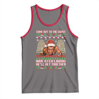 Nakatomi Plaza Party 1988 Tank Top Come Out To The Coast Mcclane Ugly Xmas - Wonder Print Shop