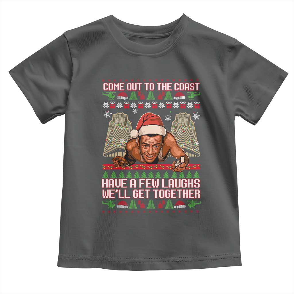 Nakatomi Plaza Party 1988 Toddler T Shirt Come Out To The Coast Mcclane Ugly Xmas - Wonder Print Shop