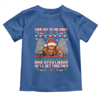 Nakatomi Plaza Party 1988 Toddler T Shirt Come Out To The Coast Mcclane Ugly Xmas - Wonder Print Shop