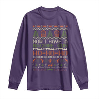 Now I Have A Machine Gun Long Sleeve Shirt Christmas 90s Movie Ugly Xmas - Wonder Print Shop