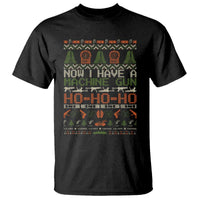 Now I Have A Machine Gun T Shirt Christmas 90s Movie Ugly Xmas - Wonder Print Shop