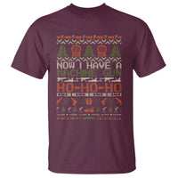 Now I Have A Machine Gun T Shirt Christmas 90s Movie Ugly Xmas - Wonder Print Shop
