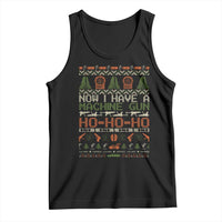 Now I Have A Machine Gun Tank Top Christmas 90s Movie Ugly Xmas - Wonder Print Shop