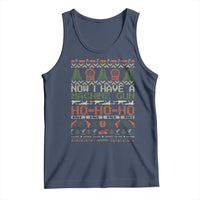 Now I Have A Machine Gun Tank Top Christmas 90s Movie Ugly Xmas - Wonder Print Shop