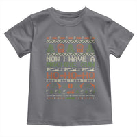 Now I Have A Machine Gun Toddler T Shirt Christmas 90s Movie Ugly Xmas - Wonder Print Shop