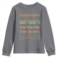 Now I Have A Machine Gun Youth Sweatshirt Christmas 90s Movie Ugly Xmas - Wonder Print Shop