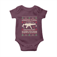 Nakatomi Plaza Christmas Party Baby Onesie Funny 80's Die Movie 1988 Ugly Christmas - Wonder Print Shop
