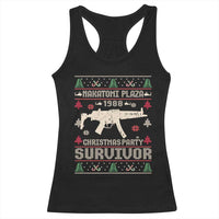 Nakatomi Plaza Christmas Party Racerback Tank Top Funny 80's Die Movie 1988 Ugly Christmas - Wonder Print Shop