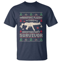 Nakatomi Plaza Christmas Party T Shirt Funny 80's Die Movie 1988 Ugly Christmas - Wonder Print Shop