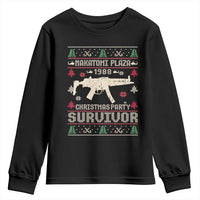 Nakatomi Plaza Christmas Party Youth Sweatshirt Funny 80's Die Movie 1988 Ugly Christmas - Wonder Print Shop