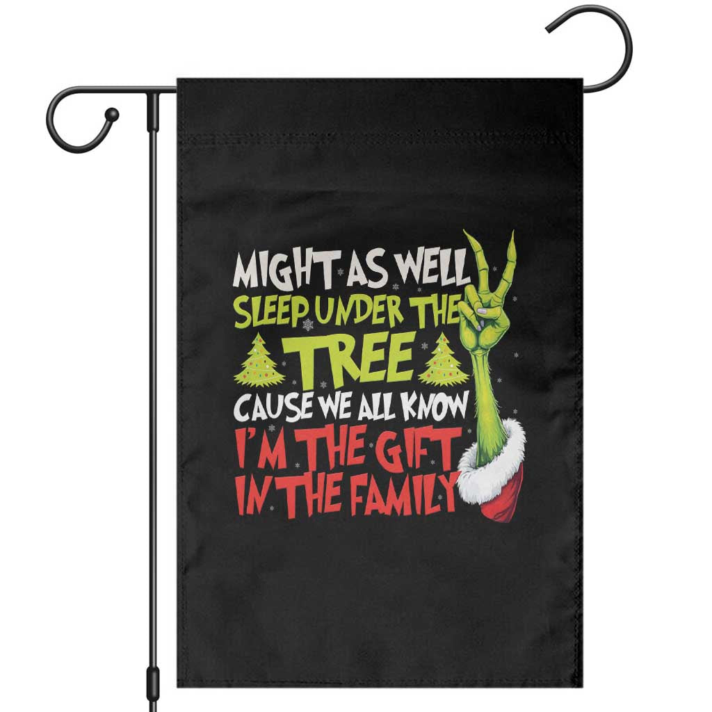 Funny Christmas Garden Flag I'm The Gift Kids Pajamas Girls Boys - Wonder Print Shop